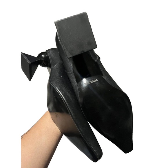 YUUL YIE Amoeba Glam‎ Heel Boots Black Size US 9.5 EUC 41 EXCELLENT - Picture 9 of 13
